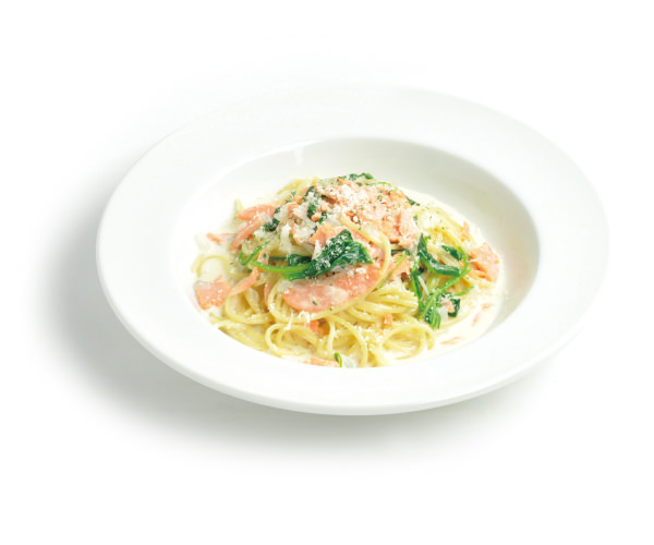 pasta-salmon-spinach